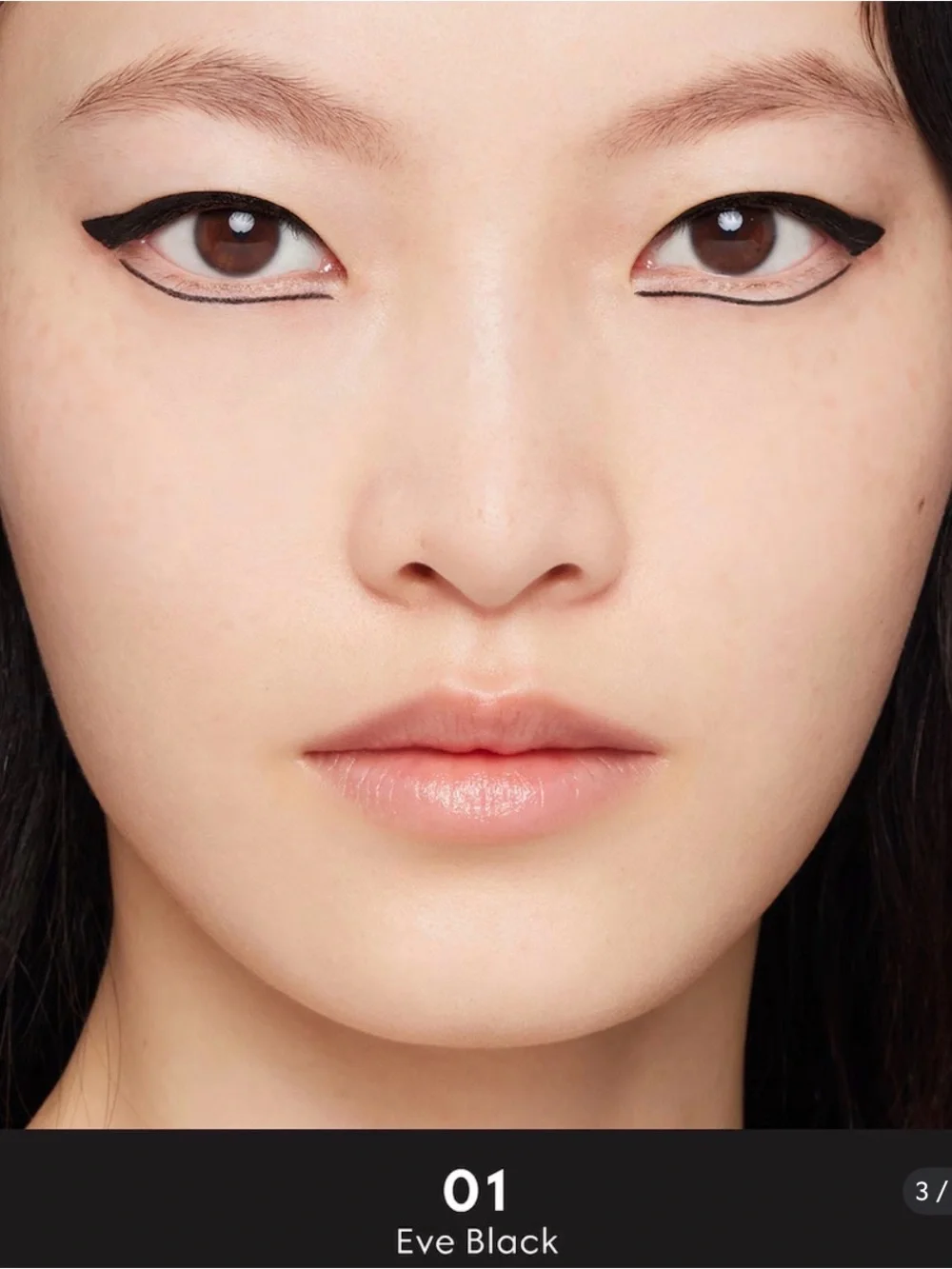 Gucci Pink Felt-Tip Eyeliner Long-Lasting -Eve Black